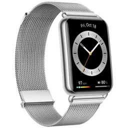 HUAWEI Watch Fit 2 Elegant Edition Silver Frost Milanese Strap