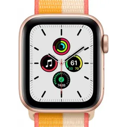 Apple Watch SE GPS + LTE 40mm MKQY3 Gold Aluminium Maize/White Sport Loop