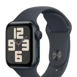 Apple Watch SE (2024) GPS + LTE 44mm MXGL3 Midnight Aluminium Case, Midnight Sport Band S/M