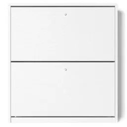 Raft pentru încălțăminte Fabrik Home Тумба для обуви 2 дверцы / 800 белый ясень