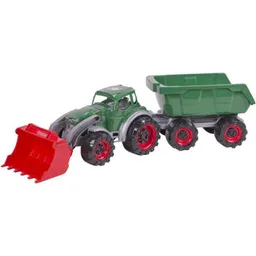 Mașină Orion 315 Jucarie tractor incarcator cu remorca Texas 3fel