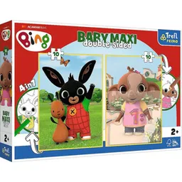Puzzle Trefl R25H /18 (43002) 2x10 Baby Maxi Iepurele Bing