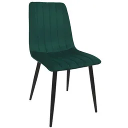 Scaun Deco DC-90P N56 Catifea Green+Balck Legs
