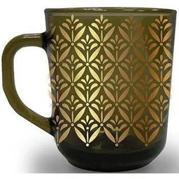 Cană Glass Ink 42490 стеклянная 250ml Verso Design Ростки