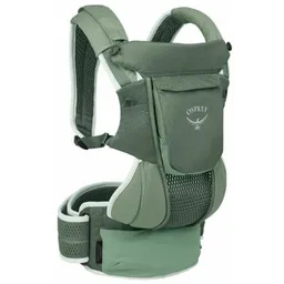 Marsupiu pentru copii Osprey Port Bebe Poco Soft koseret green sedacka