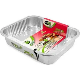 Formă de copt GioStyle 51548 Формы алюминиевые на 8 порц, 140µm, 3шт, 33x24x6cm