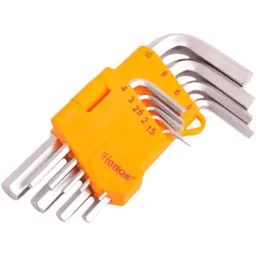 Set de unelte de mână Hoteche 260109 Ключи шестигранные 1,5-10mm короткие 9шт