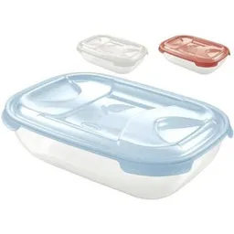 Container alimentare Tontarelli 34811 Емкость пищевая прямоугольная Nuvola 2l, 26.4x18.5x7cm