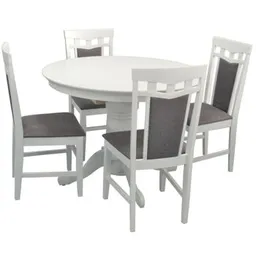 Costacurta Стол Capella White + 4 стулa Deepa R