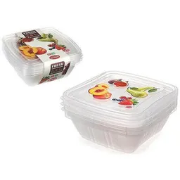 Container alimentare Snips 45451 Набор емкостей пищевых 3шт, 0.5l, 15x15x5cm