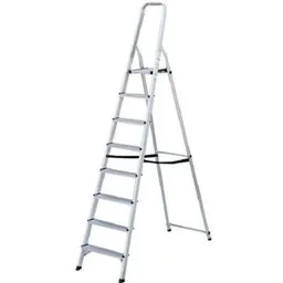 Scară Lider-Tech AF0108A Scara cu suport aluminiu, 8 trepte, H=2.32m, sarcina max.150kg