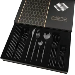Tacămuri miscellaneous Product Polished Cutlery Graphite 24pcs