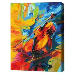 Tablou pe numere BrushMe BS54035FC 40х50 cm (fără cutie) Simfonia culorilor