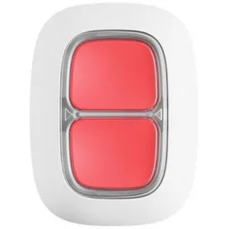 Accesoriu pentru sisteme de securitate Ajax DoubleButton White
