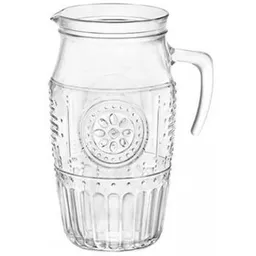 Veselă pentru băuturi Bormioli Rocco 37222 Кувшин стеклянный Romantic 1.8l