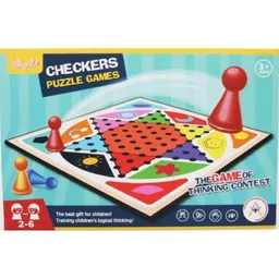 Joc educativ de masă miscellaneous 8331 Joc de masa Checkers Puzzle A16 845113