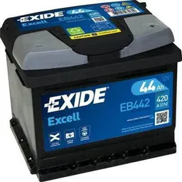 Acumulator auto Exide EXCELL 12V 44Ah 420EN 207x175x175 -/+ (EB442)