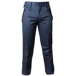 Îmbrăcăminte de lucru Profmet 365608 Pantaloni pentru sudor, M,100% bumbac, ignifug si antistatic 350 g/m²,albastru inchis