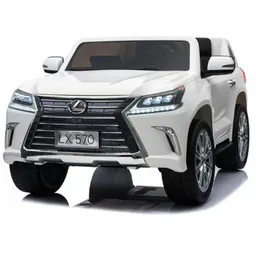Mașină electrică pentru copii Kids car 8130025-2Rwhite LEXUS LX570