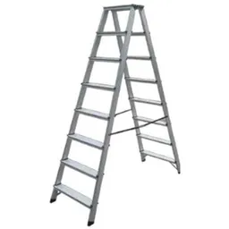 Scară Lider-Tech AD0407A Scara dubla aluminum, 2x7 trepte, H=1.58m, sarcina max.150kg