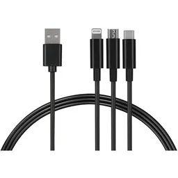 Cablu telefon mobil 2E 2E-CCMTLAB-BL