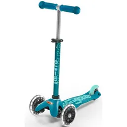 Trotinetă Micro MMD076 Mini Deluxe LED Aqua