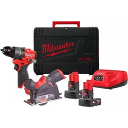 Set de scule electrice Milwaukee M12FPP2G2-402X 4933480592