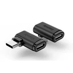 Adaptor IT Hama 200359 90°C USB-C Angled Adapter, USB 3.2 Gen2, 10 Gbit/s, 5 A, 240 W, Set of 2