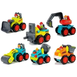 Set de mașini Hola Toys 3116B / / Black Multicolor
