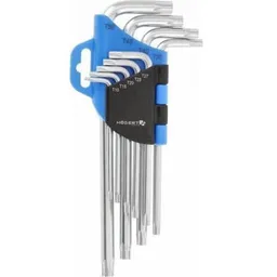 Hoegert Set de chei hexagonale TORX CrV