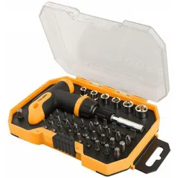 Șurubelniță Tolsen Set surubelnita 41 de varfuri si de chei tubulare (20036)