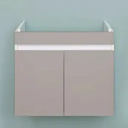 Dulap pentru lavoar Bayro подвесной Trend Duo Como/Moduo 600 light grey