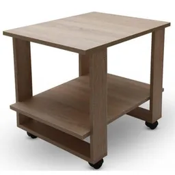 Măsuţă cafea Mashtab 9162 Masuta pe rotile (650x500x570) Sonoma