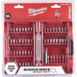 Set de tubulare, bite, duze Milwaukee 4932430907 SET capete de insurubat -ShW CD Drive-(56 buc)