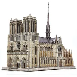 Set de construcție Cubik Fun MC260h 3D Puzzle Notre Dame de Paris