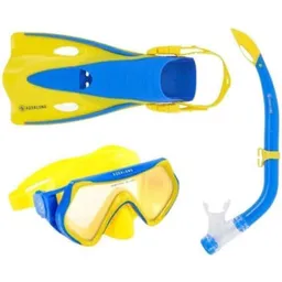 AquaLung Set masca+tub+labe scufundare