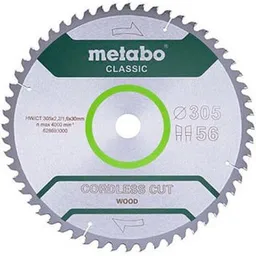 Disc de tăiere Metabo 628693000 Pânză de fierăstrău circular Classic 305x30, 56 WZ 5