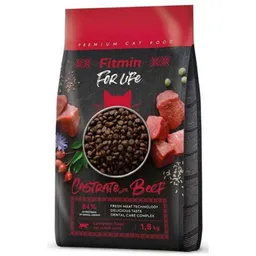 Fitmin cat For Life Castrate Beef