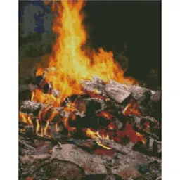 Tablou pe numere Strateg FA0023 Алмазная мозаика Полум'я