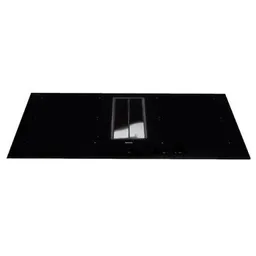 Plită încorporabilă electrică Falmec QUANTUM PRO 90 Black Glass RAL 9005 (w/o filter pack)