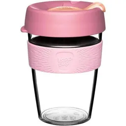 Cană termos KeepCup ORIGINAL CLEAR - PEACHES - M / 340ml