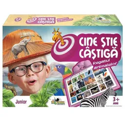 Joc educativ de masa Noriel Cine stie castiga! - Regatul animalelor (NOR4406)