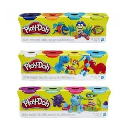 Hasbro B5517 Play-Doh Набор Из 4 Баночек (В Ассорт.)