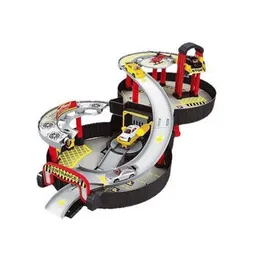 Mașină Wenyi WY200 Wheel Track Station (w/diecast: 2 cars, 1 helicopter) Small