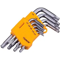 Set de unelte de mână Hoteche 260708 Ключи звездочки Torx T10-T50 9шт