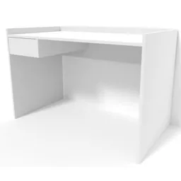 Masă de birou Smartex M3 110cm Alb