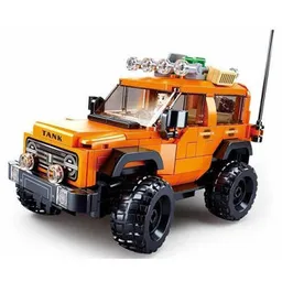 Set de construcție Sluban B1013 SUV american Bronx, 302 elem.