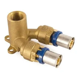 Supapă de închidere APE 96128 Cot U cu flansa press D.20x1/2" FI