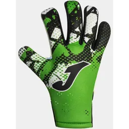 Joma HUNTER GOALKEEPER GLOVES FLUOR GREEN BLACK 4 401477.021
