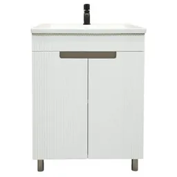 Dulap pentru lavoar Bayro Positano Duo под умыв. Argo 600 белый мат